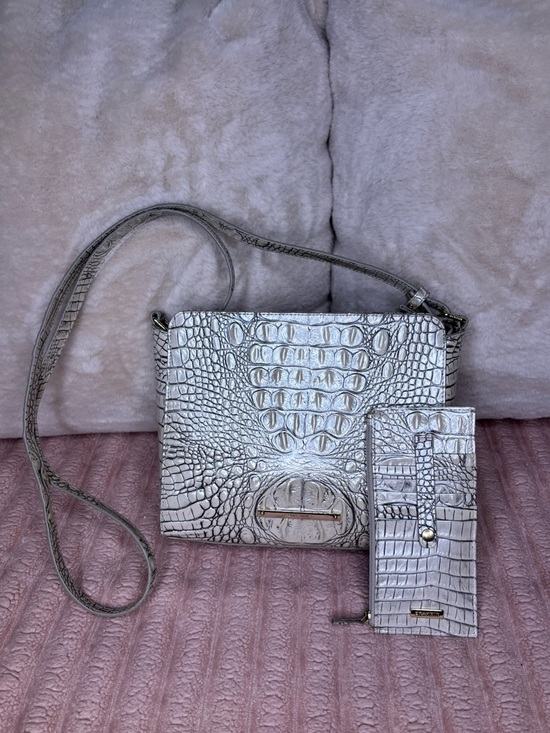 Brahmin Handbags - Brahmin Carrie Crossbody in Moonrise with Matching Credit Card Wallet